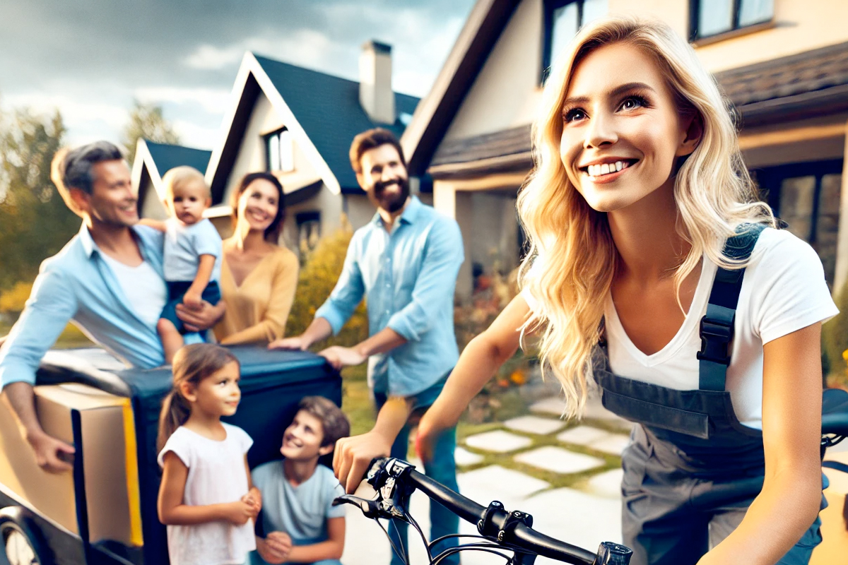 bakfiets laten vervoeren