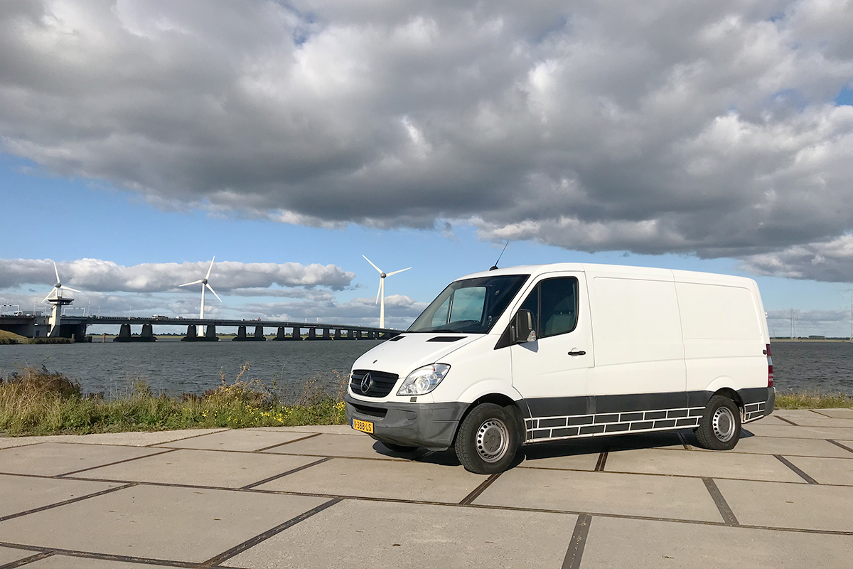 Koeriersbedrijf in de Noordoostpolder