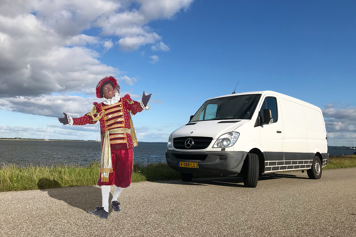 sinterklaas koerier