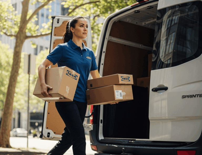 Ikea pakket laten ophalen