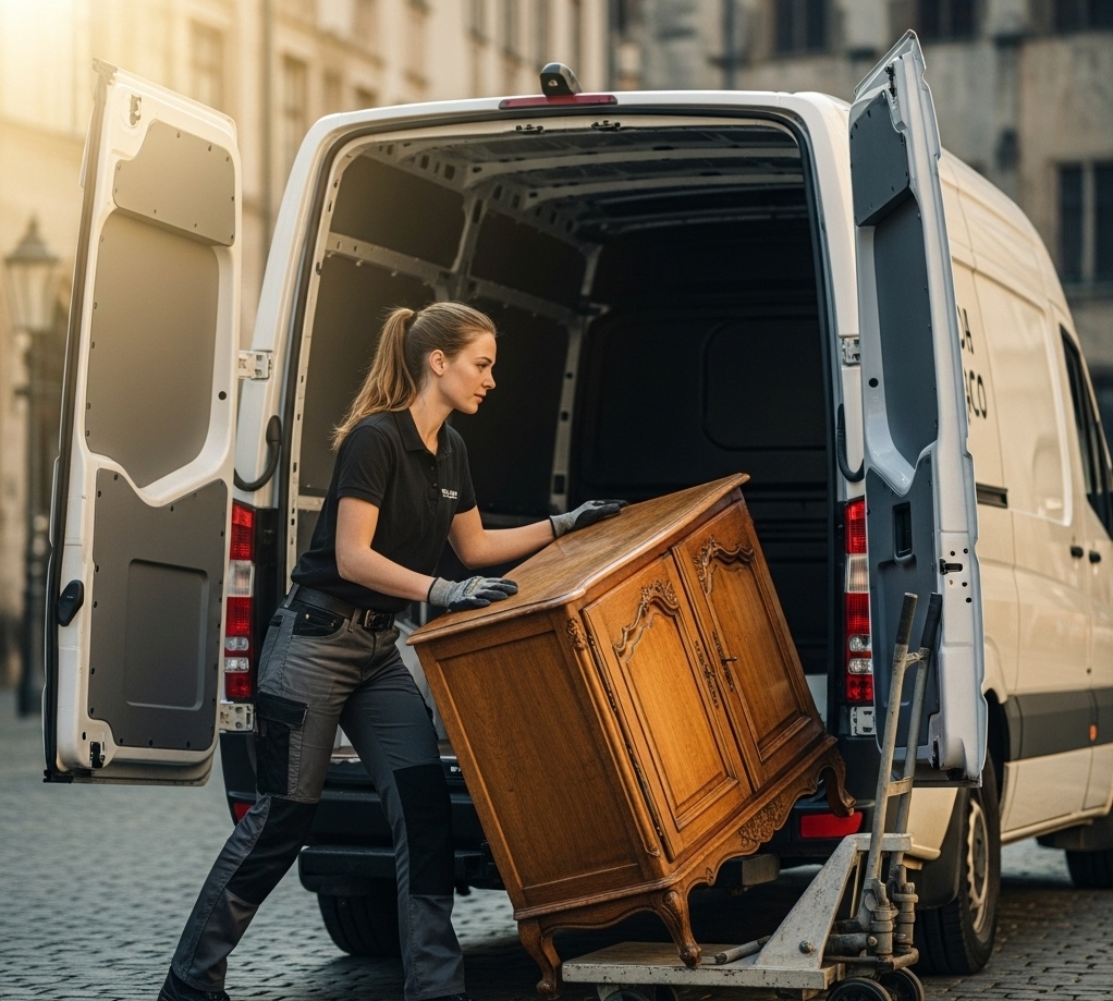 Kast laten vervoeren particulier